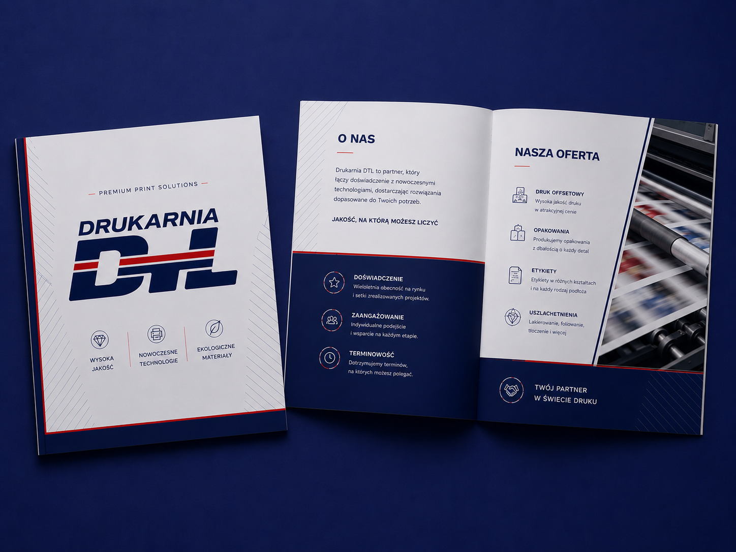 Katalogi i broszury — Drukarnia DTL