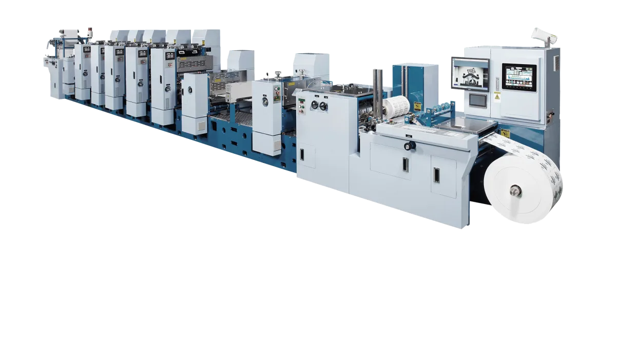 Miyakoshi MLP, UV-Rollendruckmaschine