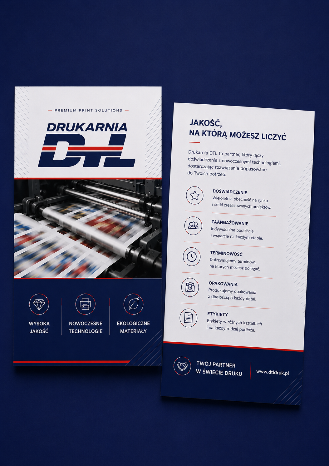 Ulotki i materiały POS — Drukarnia DTL